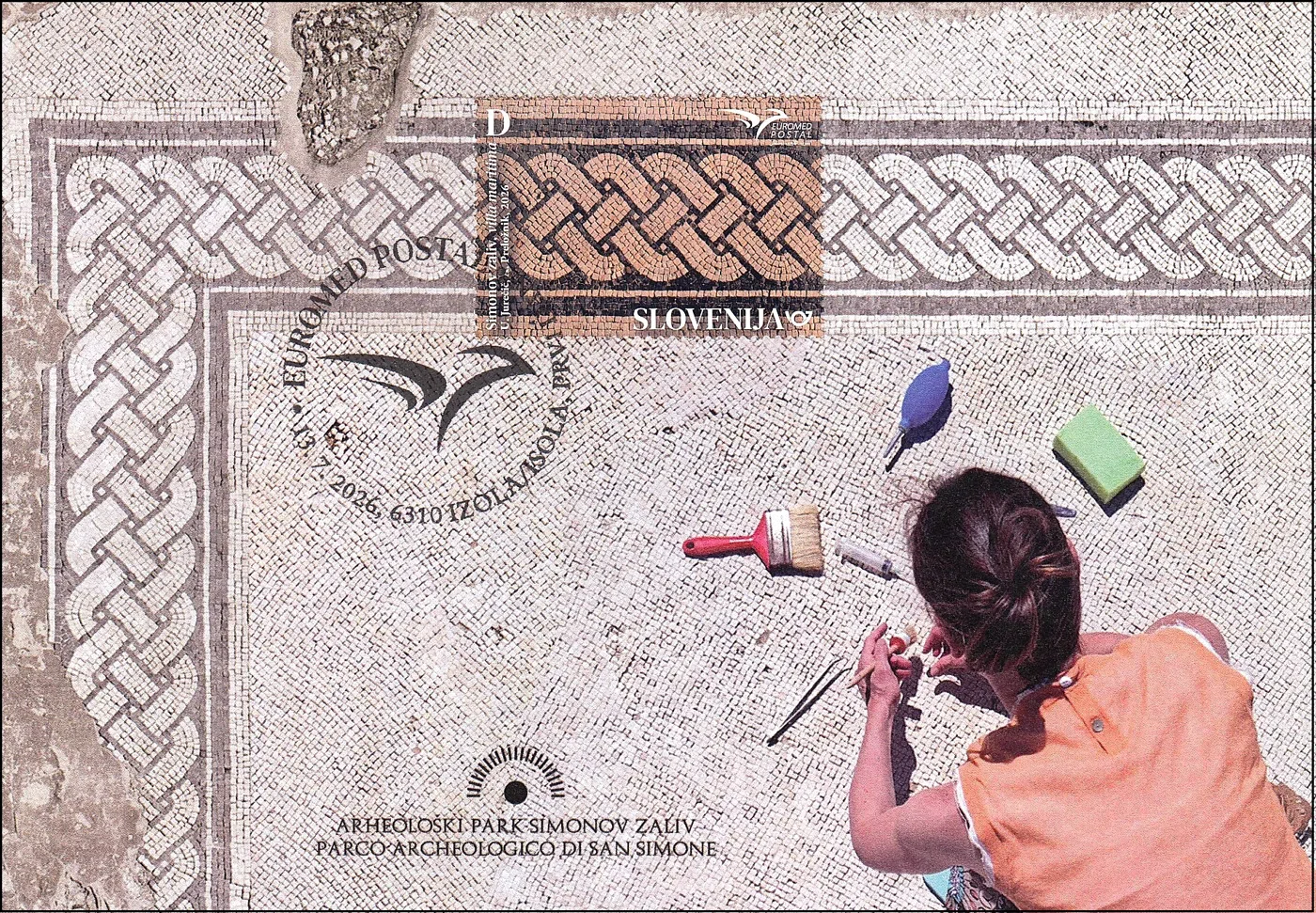 EUROMED POSTAL - MOZAIKI SREDOZEMLJA PRVI DAN